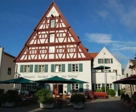 Metzgerei Gasthof Romantik Hotel Der Millipp Beilngries Eksteriør billede