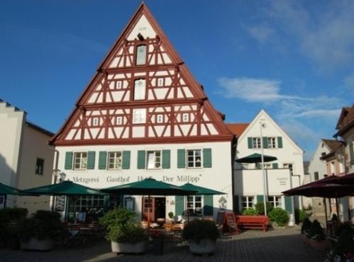 Metzgerei Gasthof Romantik Hotel Der Millipp Beilngries Eksteriør billede